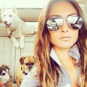 Silver Mirrored Sunglasses